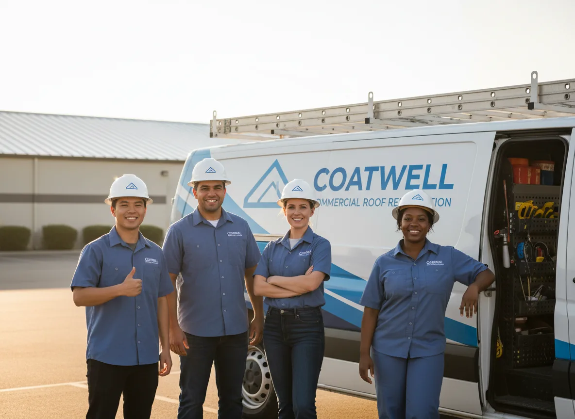 Commercial roof coating company in Rodman, NY